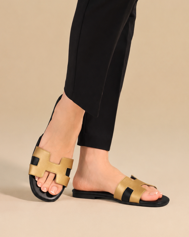 Bronze Dusk Women Flat Sandals