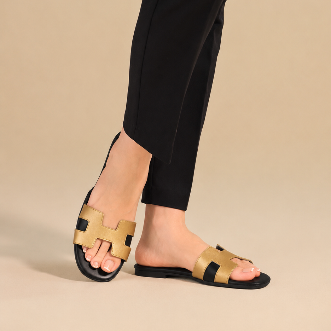 Bronze Dusk Women Flat Sandals