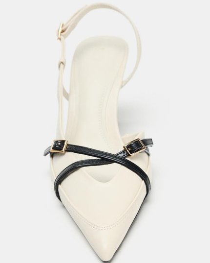 Buckle Strappy Heels Leemon Pakistan