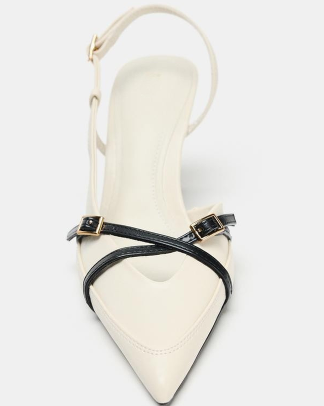 Buckle Strappy Heels Leemon Pakistan