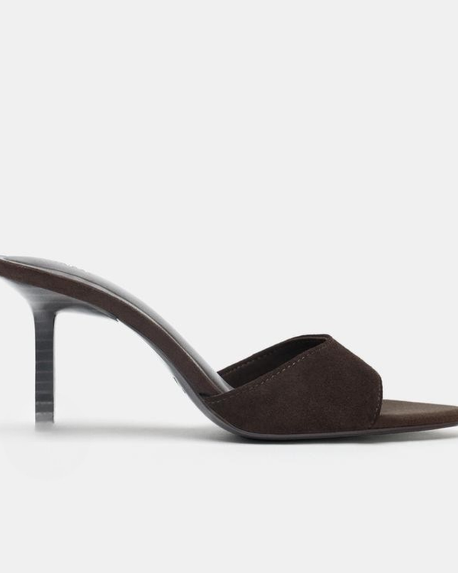 Luxury Velvet Pointed Heels Leemon Pakistan