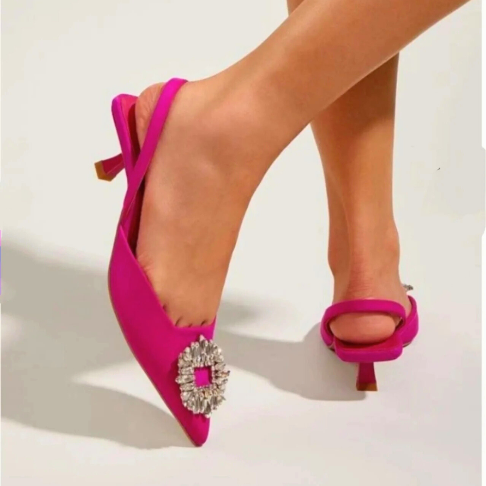 Isabil Luxe Heels- Pink
