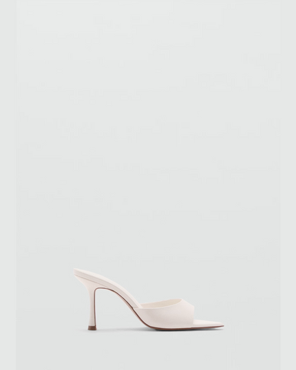 Luxury Pointy Heels- White