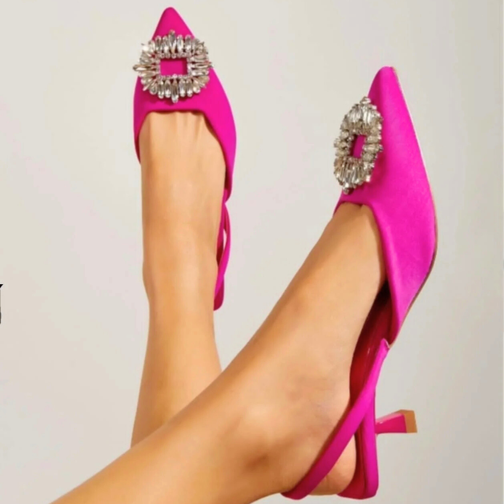 Isabil Luxe Heels- Pink