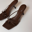Luxe Knot Mules Leemon Pakistan
