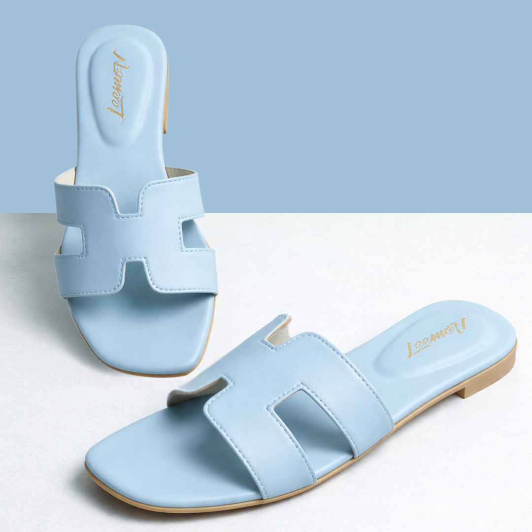 Sky Blue Breeze Women's Flat Sandal