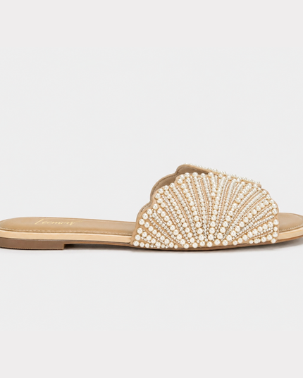 Leemon Floral Pearl Flats