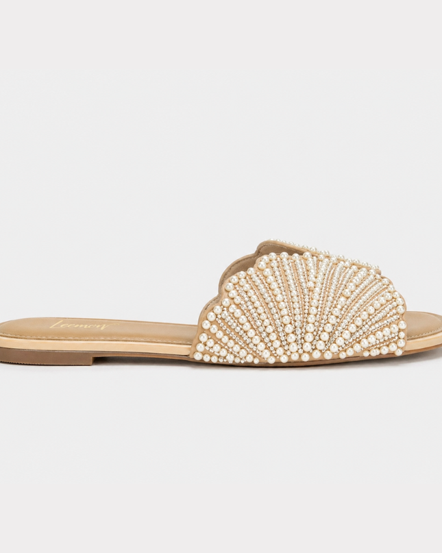 Leemon Floral Pearl Flats
