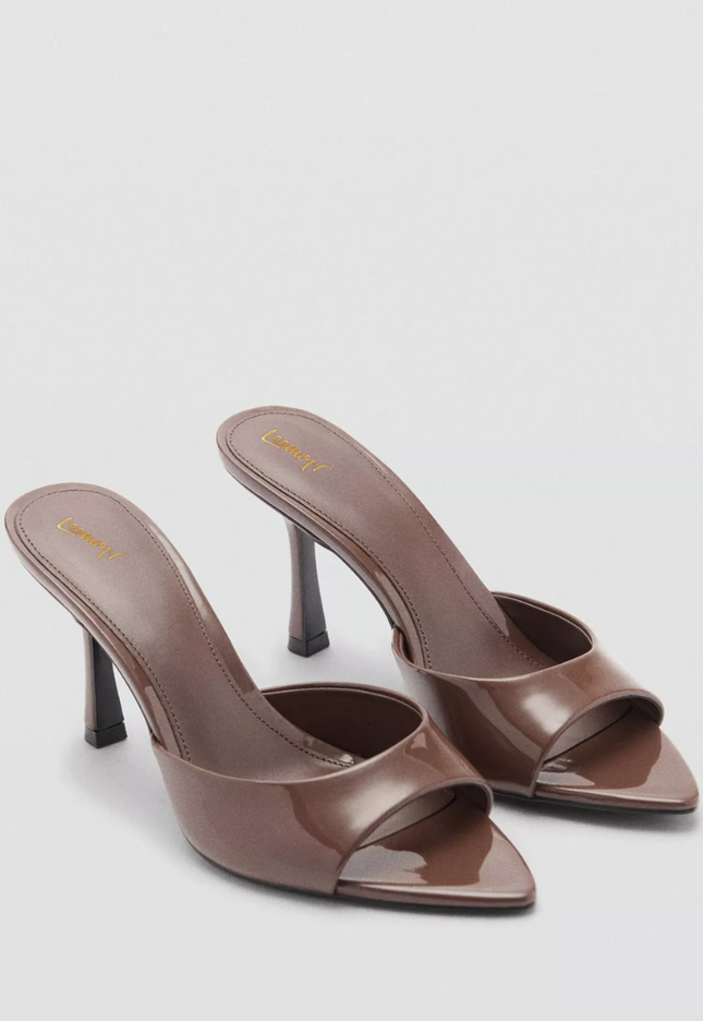 Luxury Pointy Heels- Brown
