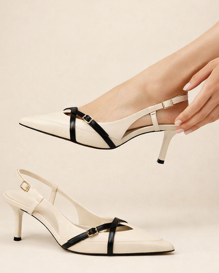 Buckle Strappy Heels
