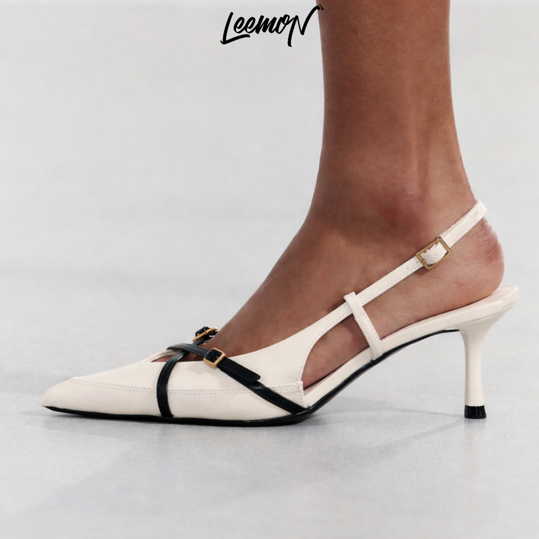 Buckle Strappy Heels