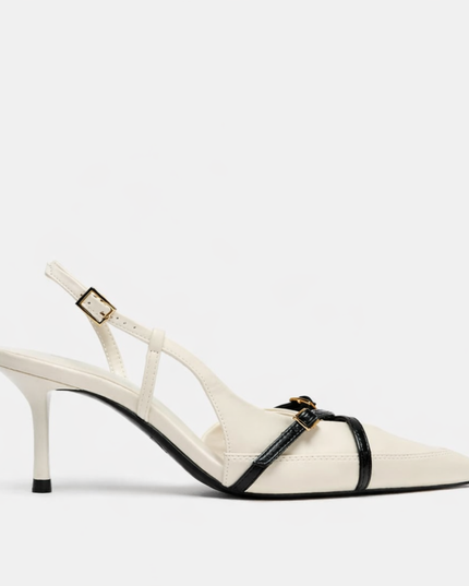 Buckle Strappy Heels