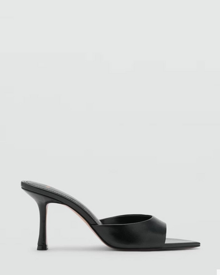 Luxury Pointy Heels- Black Leemon Pakistan