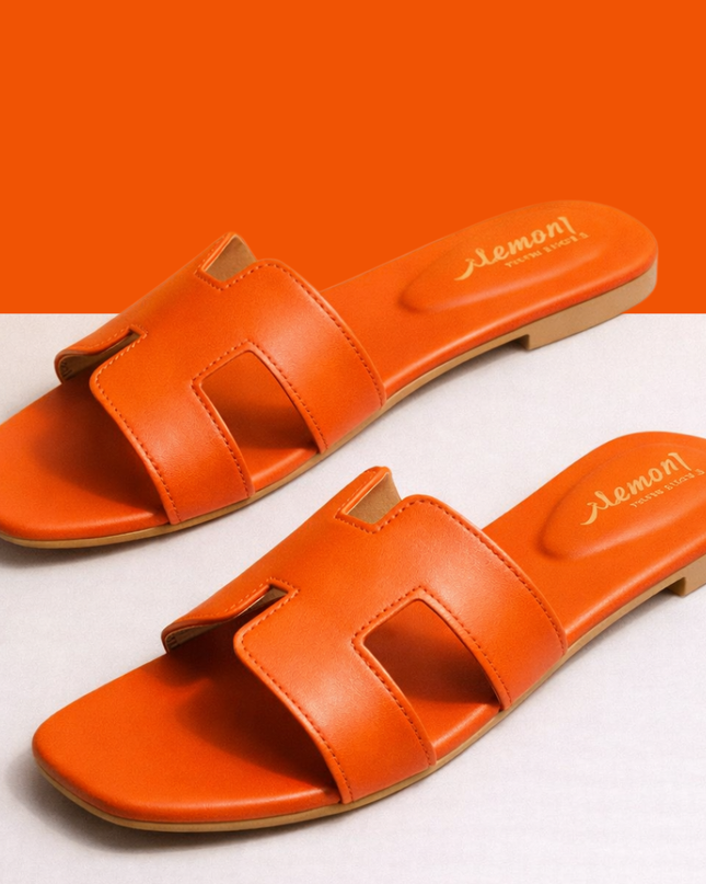 Orange Blossom Women's Flat Sandal