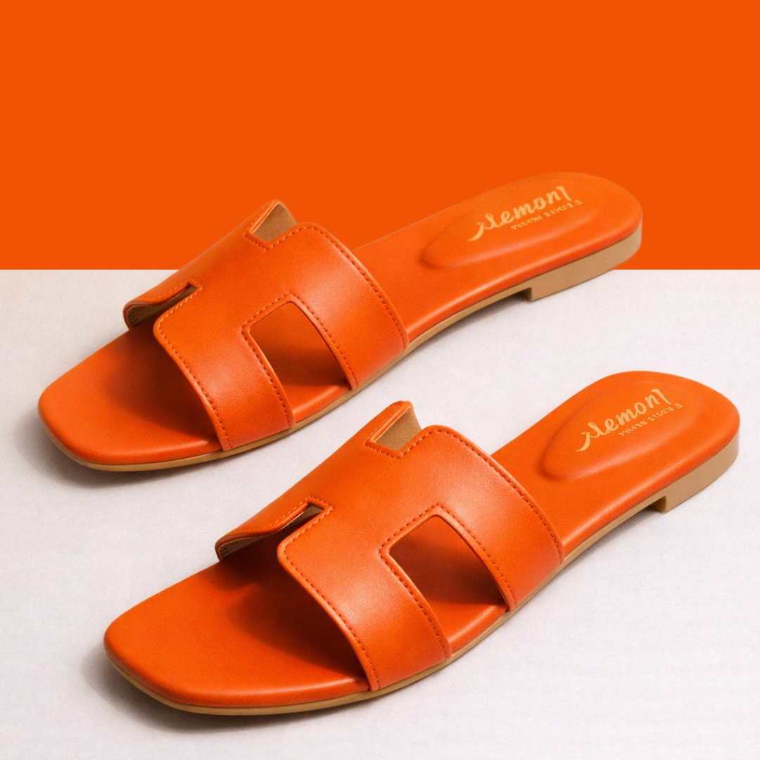 Orange Blossom Women's Flat Sandal